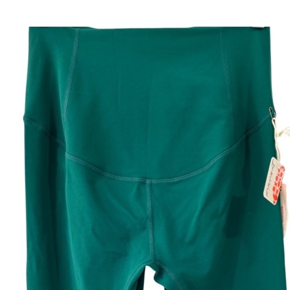 Free People Movement x Hatch Never Better Leggings Garden Green NEW OB1915843 - Picture 7 of 9